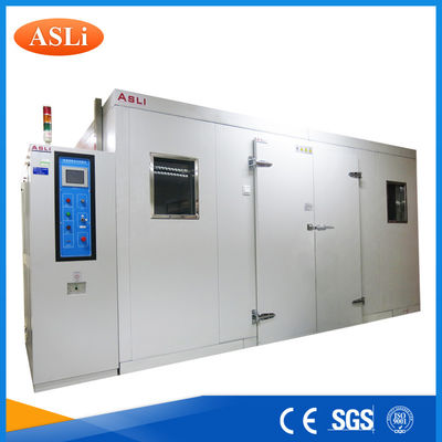 Touch Screen Programmable Walk In Stability Chamber 3rd Party Calibrated SGS Stainless Steel